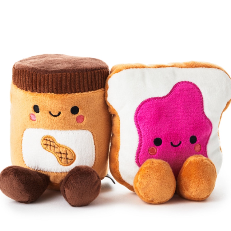 Butter and Jelly Magnetic Plush