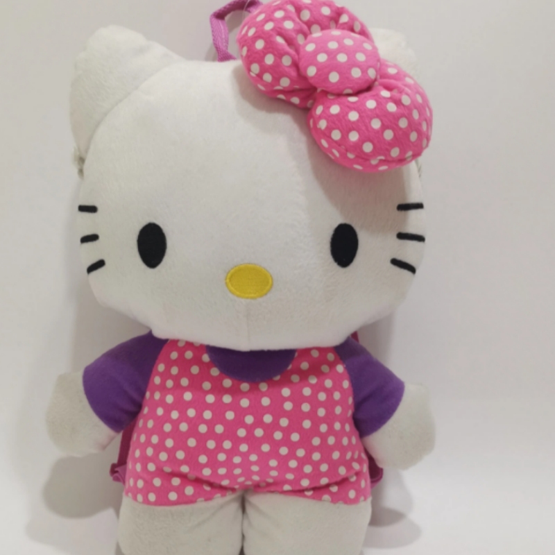 Горячий продавать плюшевый рюкзак Hello Kitty, подарочная игрушечная сумка для детей